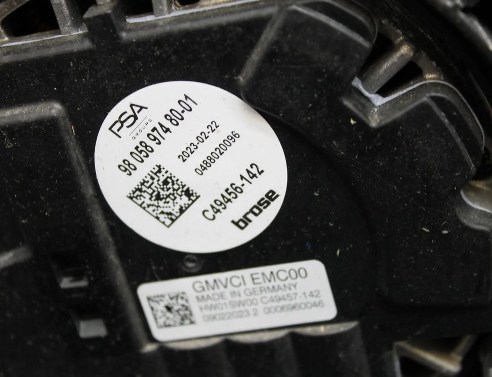 OPEL Combo E (2018-2023) Dzesēšanas sistēma 9805897480 31411472