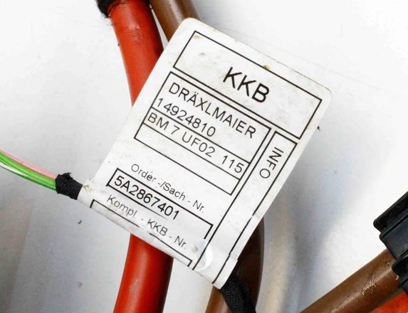 BMW iX3 1 generation (G08) (2020-2024) Positive Battery Cable 5A28669 32417376