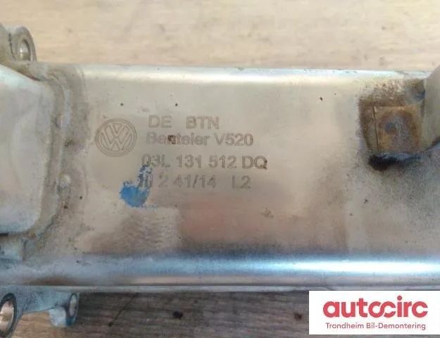 VOLKSWAGEN Golf 6 generation (2008-2015) EGR Cooler 03l131512cf,03l131512dq 30839778