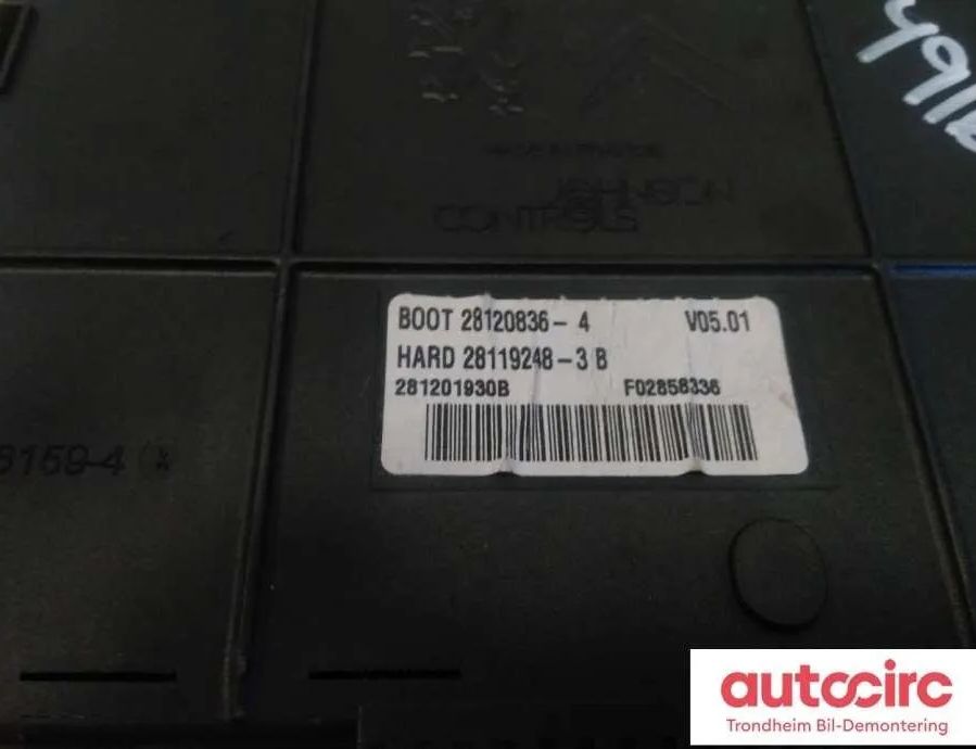 CITROËN C4 Picasso 1 generation (2006-2013) Comfort Control Unit 9664059080,657064,1663370780,657064,1663370780,966405908001,9664059080 30845775
