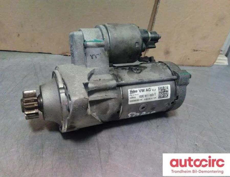 SKODA Superb 3 generation (2015-2023) Starter Motor 02e911023t,02e911022c,02e911022cx 30849506