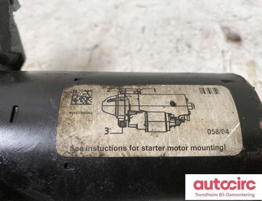 BMW 7 Series F01/F02 (2008-2015) Starter Motor 12418515900 30854537