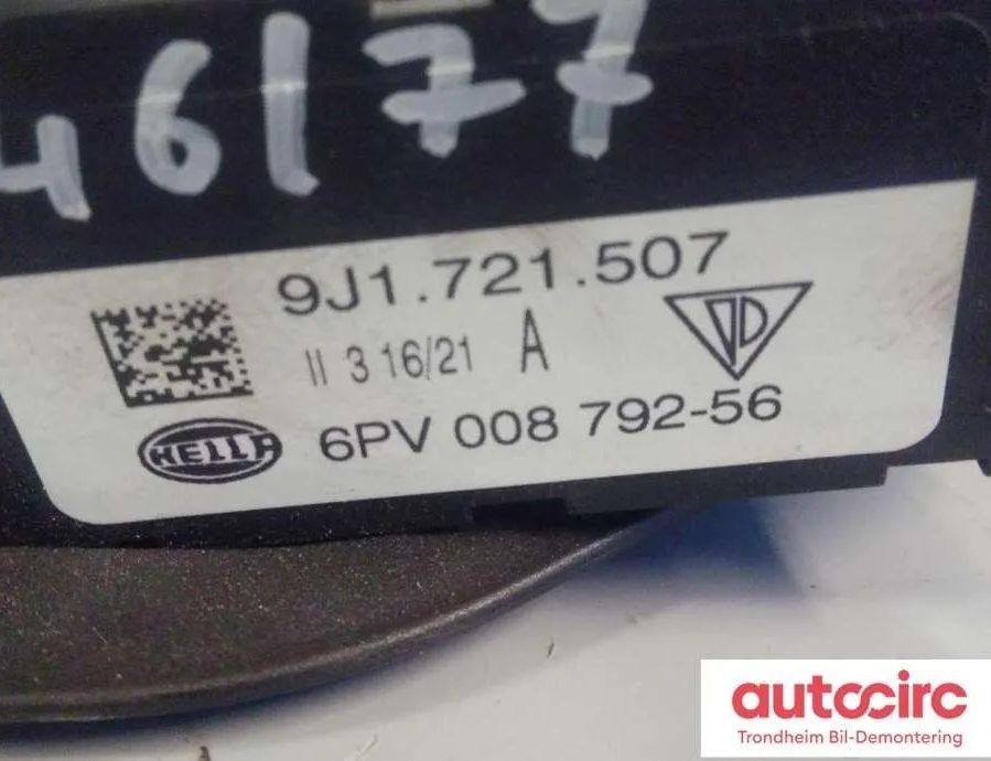 AUDI e-tron GT 1 generation (2020-2024) Педаль газа 9j1721507,9j1721507,6pv008792-56 31683031