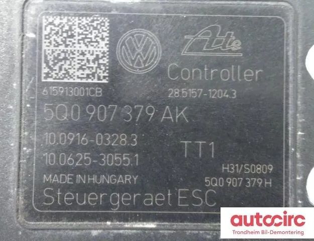 VOLKSWAGEN Golf 7 generation (2012-2024) ABS control unit 5q0614517al,5q0907379ak,10.0916-0328.3 31694883