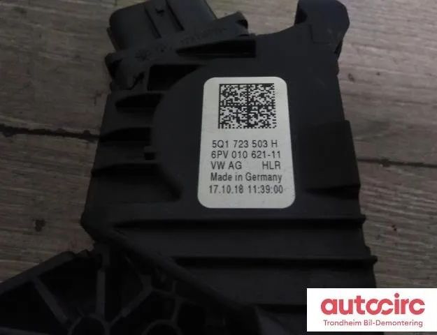 VOLKSWAGEN Golf 7 generation (2012-2024) Akseleratora / gāzes pedālis 5q1723503h,6pv01062111,5q1723503k 31695746