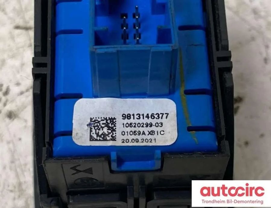 OPEL Combo E (2018-2023) Кнопка ручного тормоза 9813146377 32089253