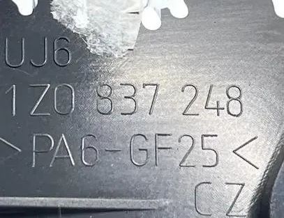 SKODA Octavia 2 generation (2004-2013) Right Front Internal Door Opening Handle 1Z0837248,PA6GF25 24427311