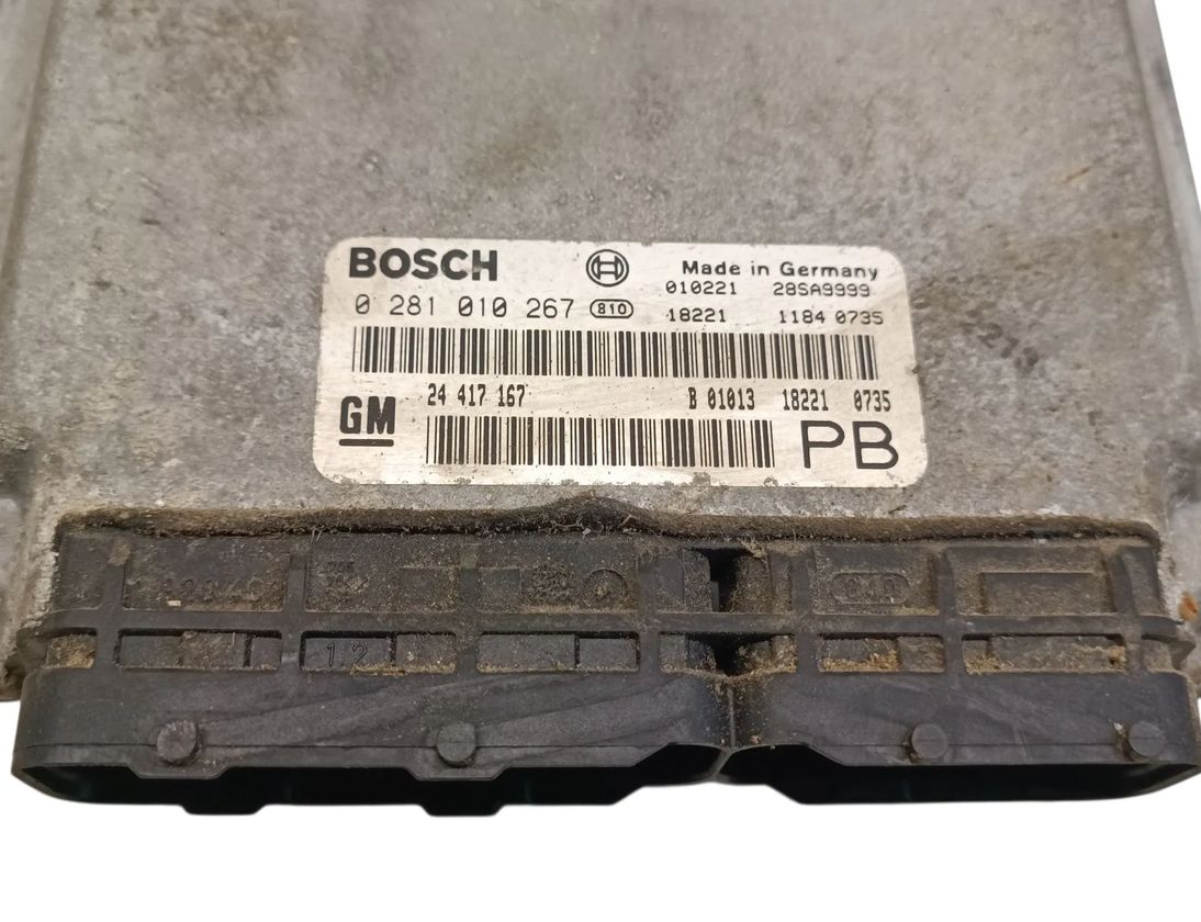 OPEL Astra G (1998-2009) Engine Control Unit ECU 0281010267 33066043