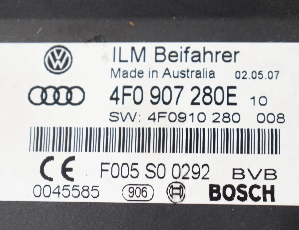 AUDI Q7 4L (2005-2015) Блок управления Комфорт 4F0907280E 11137337