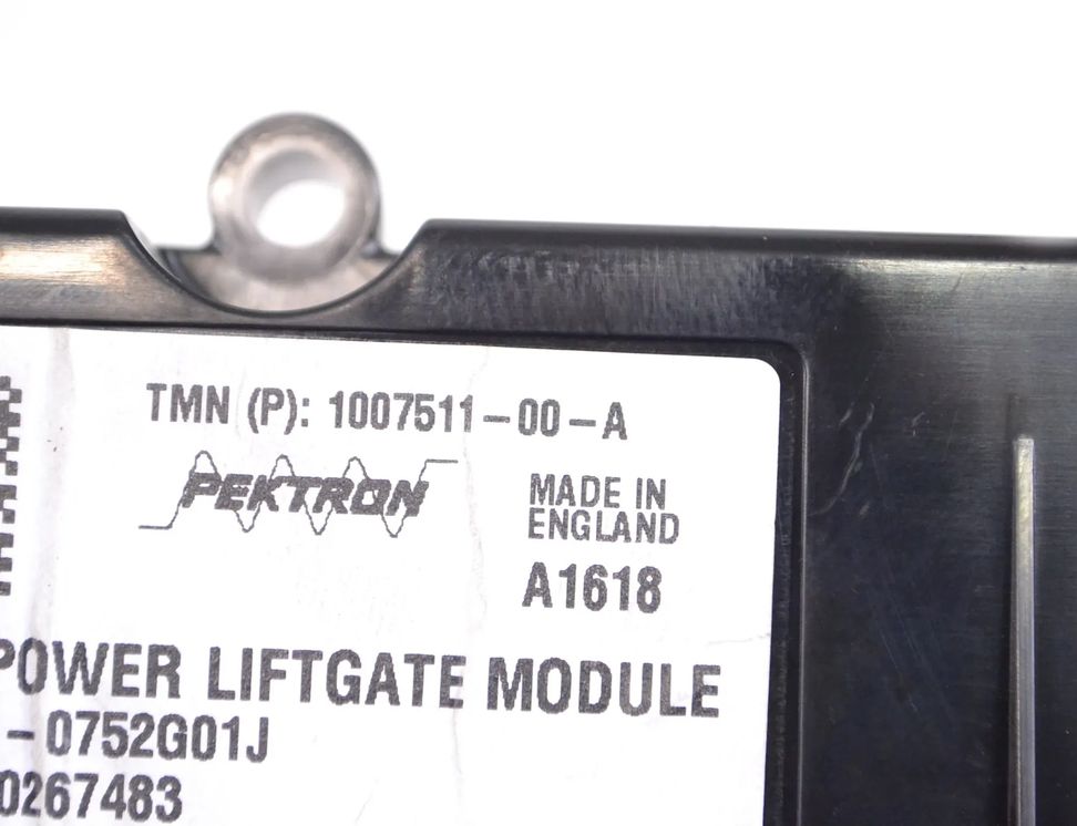 TESLA Model S 1 generation (2012-2024) Bootlid Control Unit 1007511-00-A 12146837