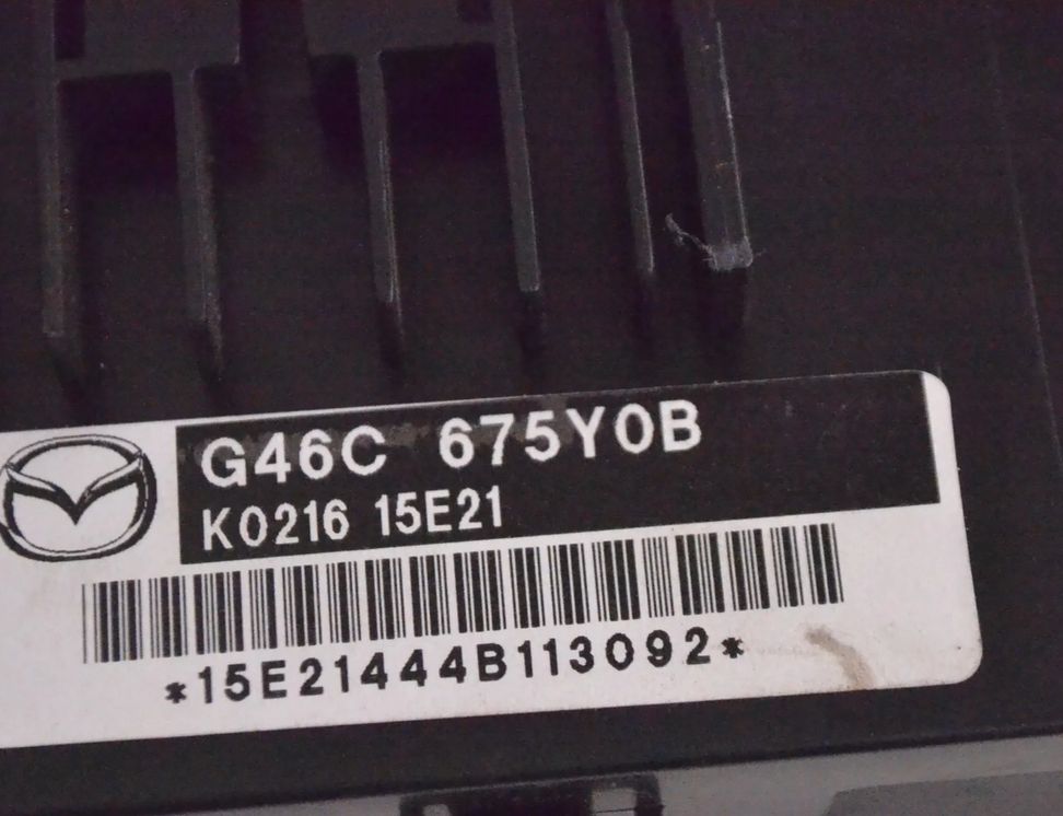 MAZDA 3 BM (2013-2019) Komforta vadības bloks G46C675Y0B 17411011