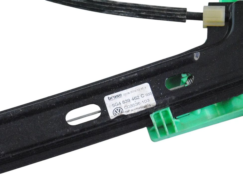 VOLKSWAGEN Variant VII TDI (2014-2024) Rear Right Door Window Regulator 5G4839462C 24484175
