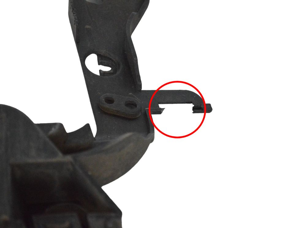 VOLVO S90 2 generation (2016-2023) Rear Right Bumper Bracket 31425064 24867113