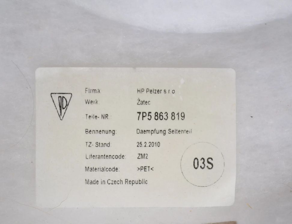 PORSCHE Cayenne 955 (2002-2010) Обшивка багажника левой стороны 7P5863819 25813694