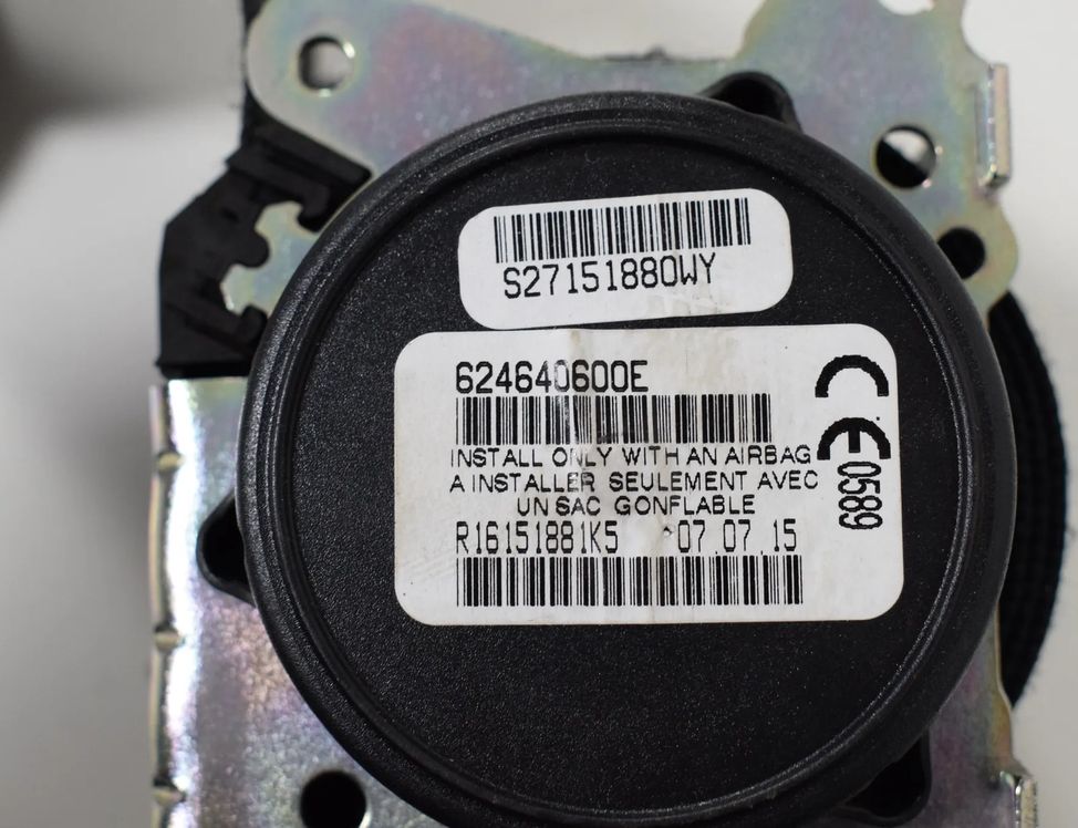 BMW X5 F15 (2013-2018) Ремень безопасности задний правый 7343646 3555114