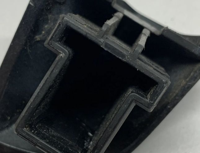 VOLKSWAGEN Golf 6 generation (2008-2015) Наружная ручка задней левой двери 13918279