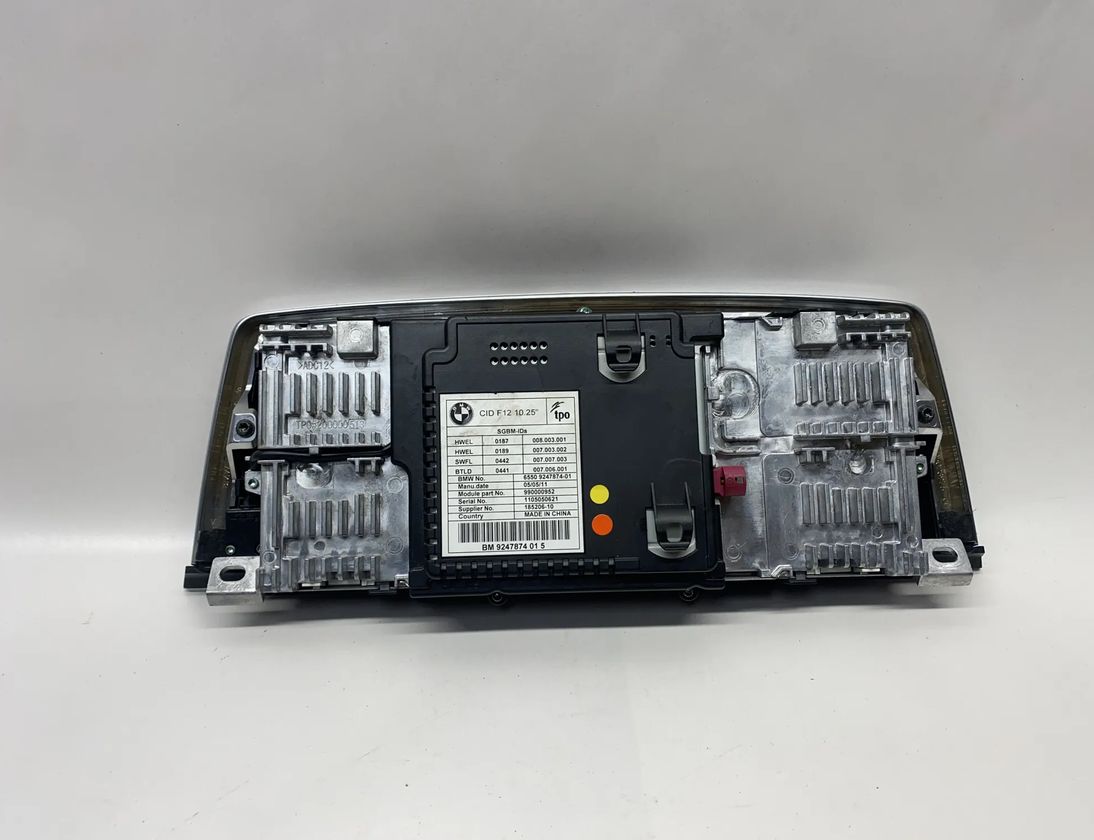 BMW 6 Series F06/F12/F13 (2010-2018) Navigācijas displejs 9247874,9216197,105023975,9211790,990000952 21573194