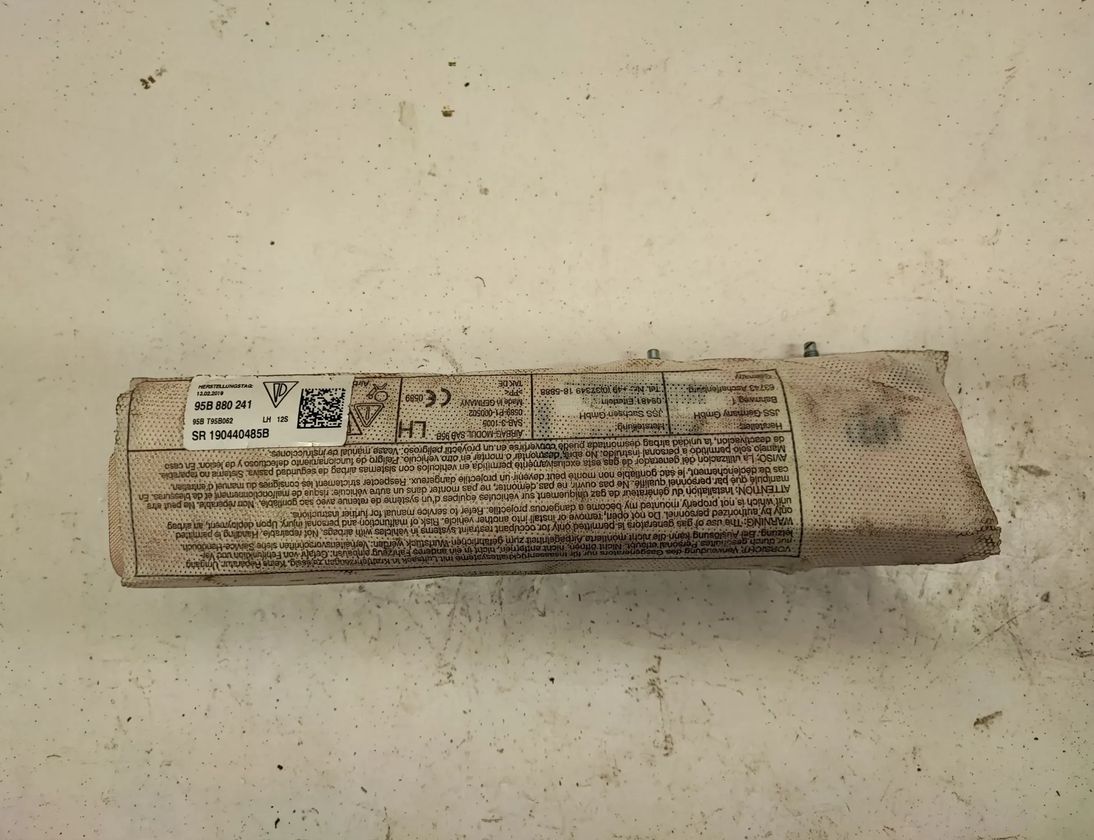 PORSCHE Macan 1 generation (2013-2023) Priekšējo kreiso durvju drošības spilvens 95B880241 28859040