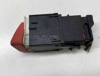 VOLKSWAGEN Golf 5 generation (2003-2009) Hazard button 1K0953509A 23931447