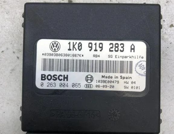 VOLKSWAGEN Touran 1 generation (2003-2015) Pārkingsensoru vadības bloks 1K0919283A 30586745