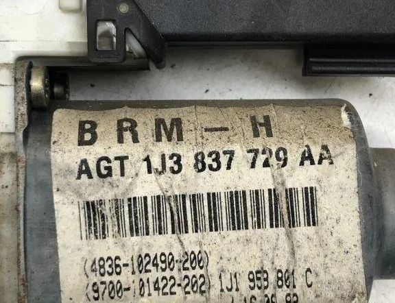 VOLKSWAGEN Golf 7 generation (2012-2024) Front Left Door Window Regulator Motor F005S00027,1J3837729AA 30589862