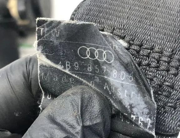 AUDI A6 C6/4F (2004-2011) Ремень безопасности задний правый 4B9857805 30590315