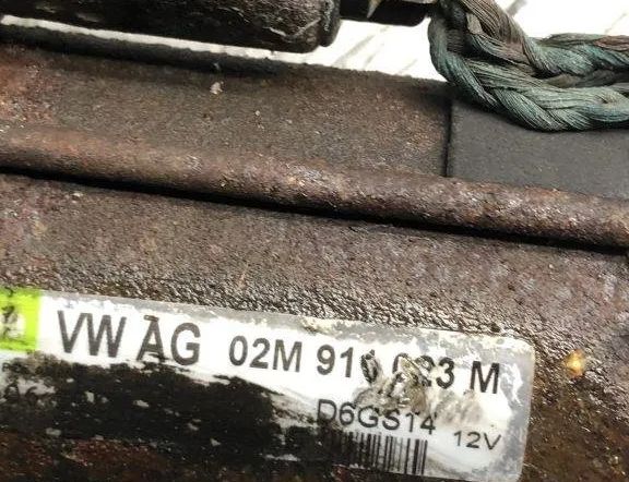 VOLKSWAGEN Touran 1 generation (2003-2015) Стартер 02M911023N 30592791