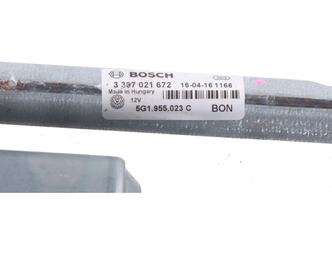 VOLKSWAGEN Golf 7 generation (2012-2024) Front Windshield Wiper Mechansm Motor 5G1955023C 21346910