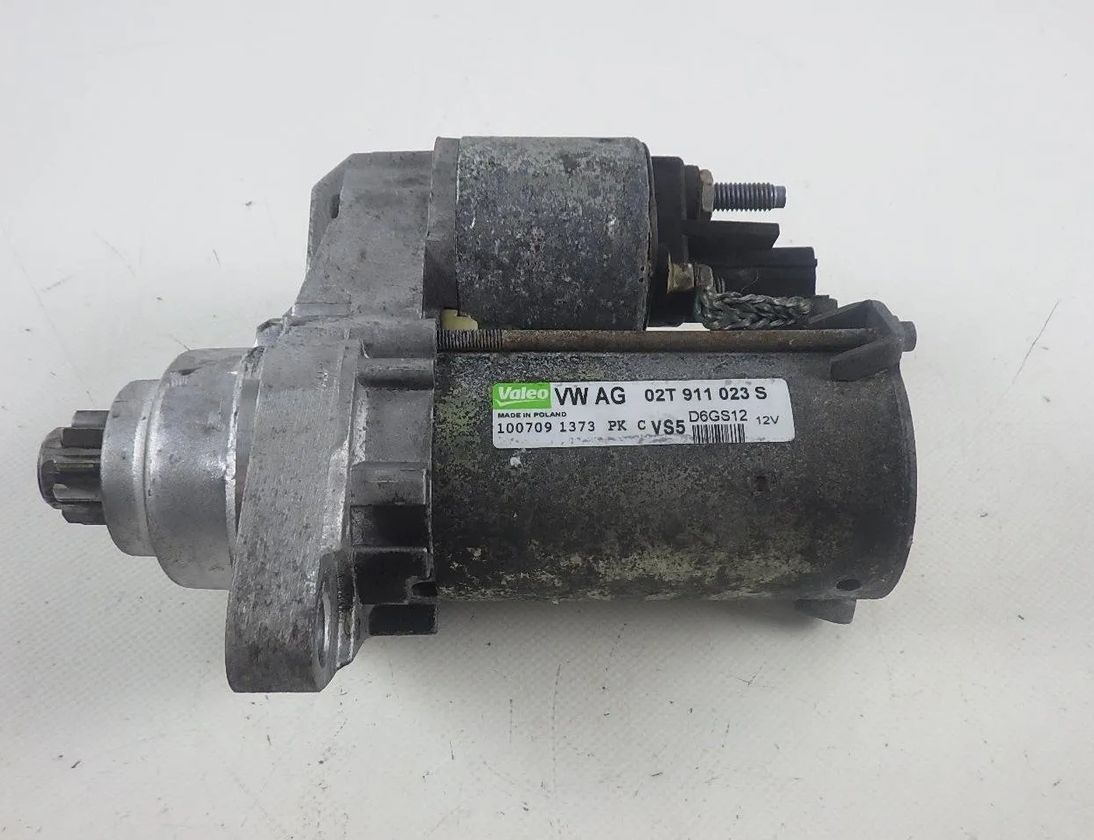 VOLKSWAGEN Polo 5 generation (2009-2017) Starter Motor 02T911023S 21348302