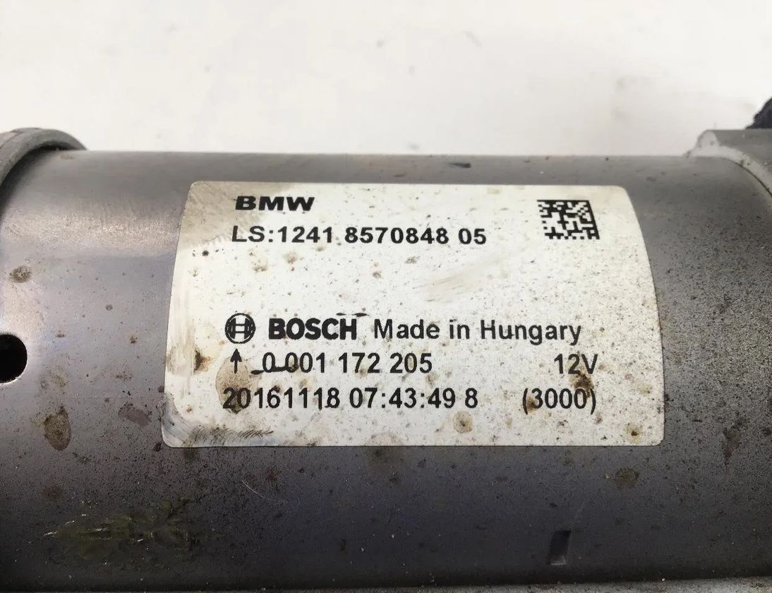 MINI Cooper F56 (2013-2020) Стартер 8570848,12418570845 21349258