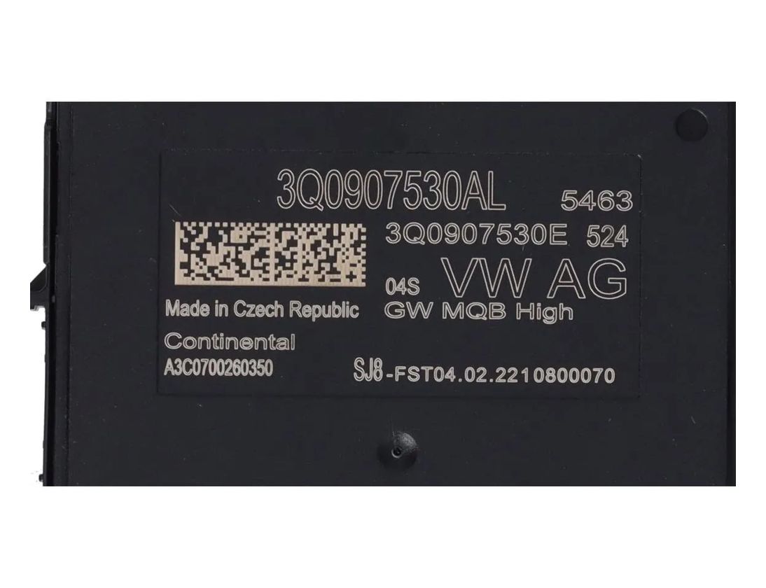 SKODA Superb 3 generation (2015-2023) Gateway блок 3Q0907530AL 24260145