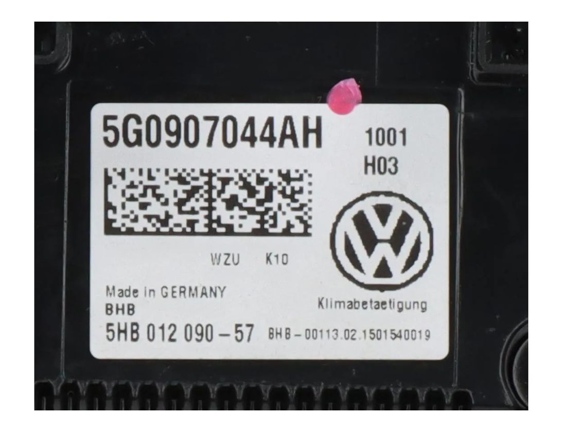 VOLKSWAGEN Passat B8 (2014-2023) Klimata kontroles modulis 5G0907044EA 25988089