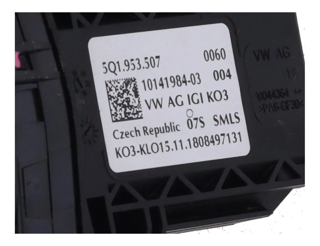 VOLKSWAGEN Touran 3 generation (2015-2023) Подрулевой переключатель 5Q1953507M 28707817