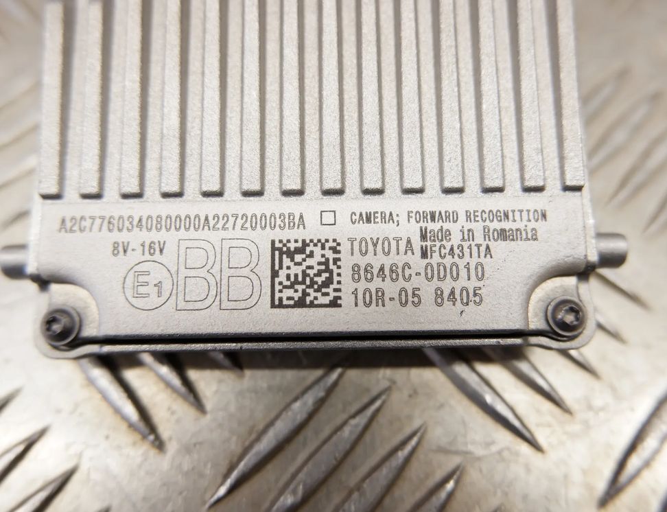 TOYOTA Yaris Cross 1 generation (2020-2023) Камера передняя 8646C-0D010 22563234