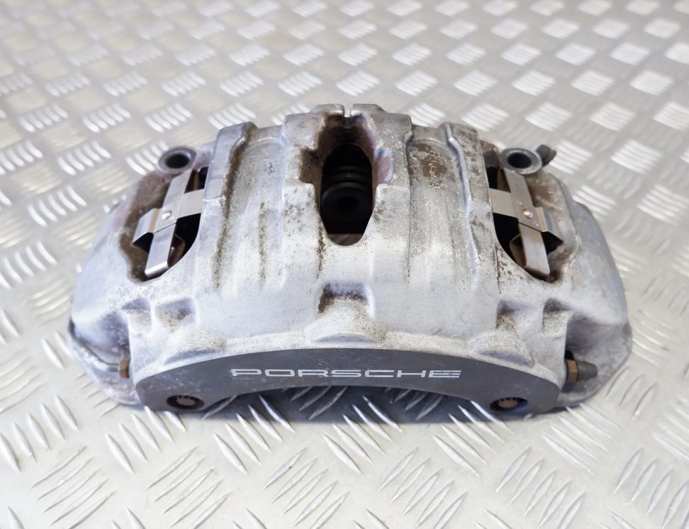 PORSCHE Cayenne 958 (2010-2018) Супорт тормозов передний левый 7PP615123 25432061