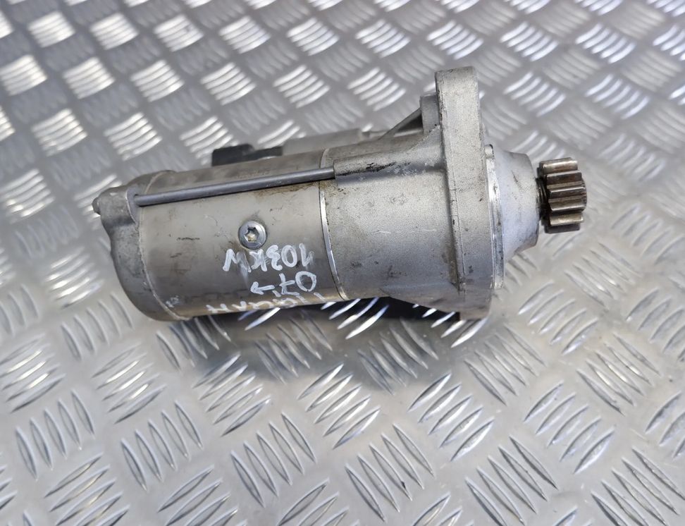 VOLKSWAGEN Tiguan 1 generation (2007-2017) Starter Motor 02E911024H 4132714