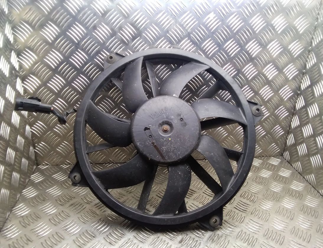 PEUGEOT 307 1 generation (2001-2008) Radiator fan 9661571480 13727673