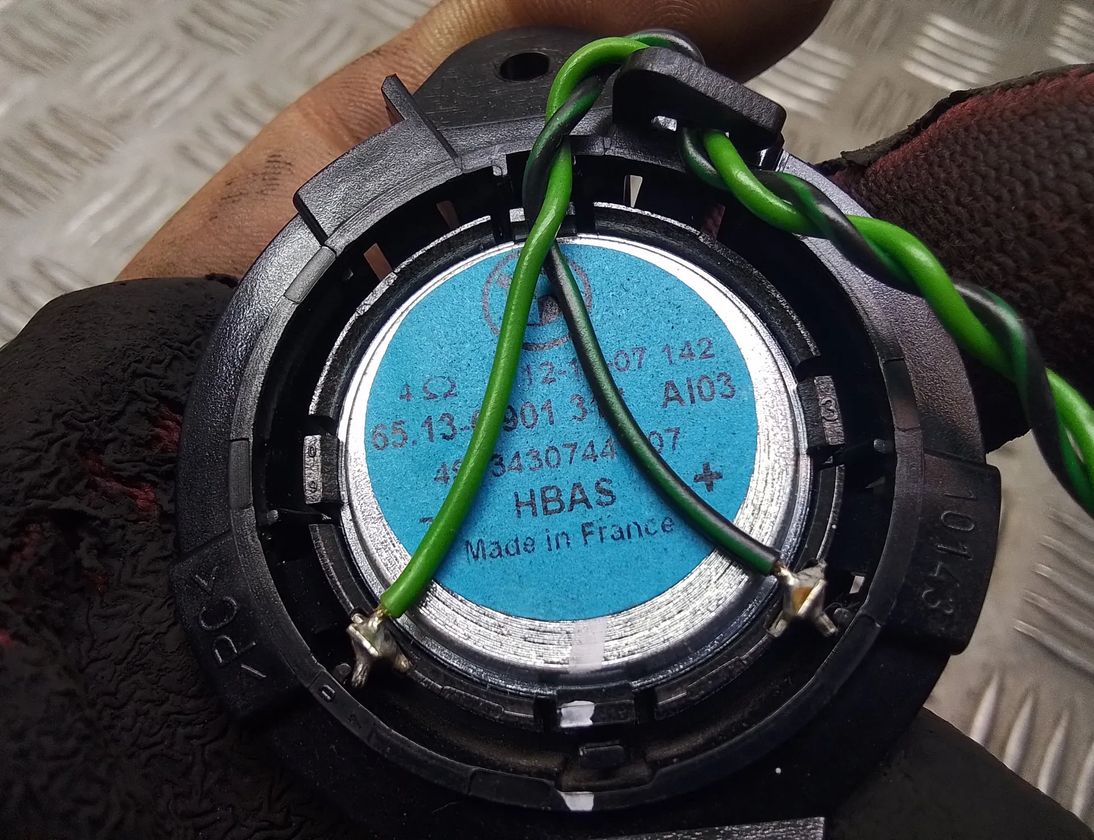 BMW 7 Series E65/E66 (2001-2008) Front Right Door Loudspeaker 6901317,65136901317 21427760