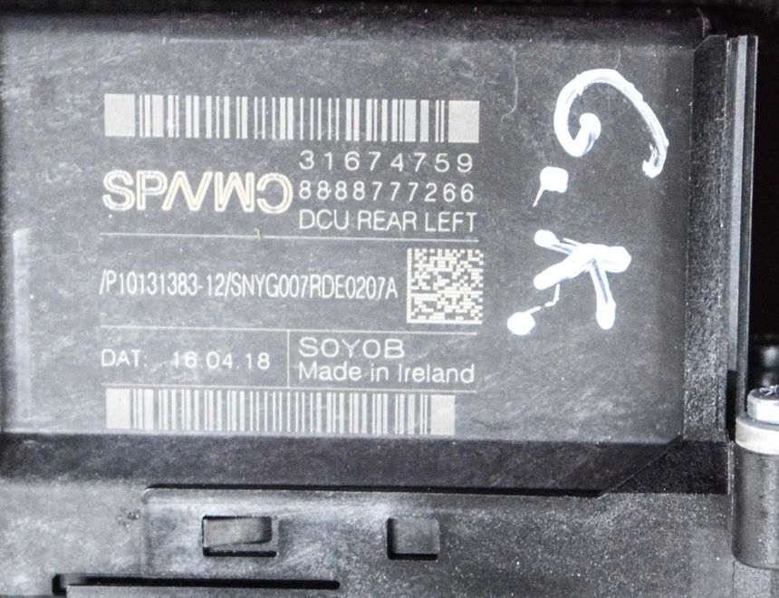 VOLVO XC90 2 generation (2014-2024) Rear Left Door Window Control Motor 31674759,WR12-720,8888777266,966264-102 11293937