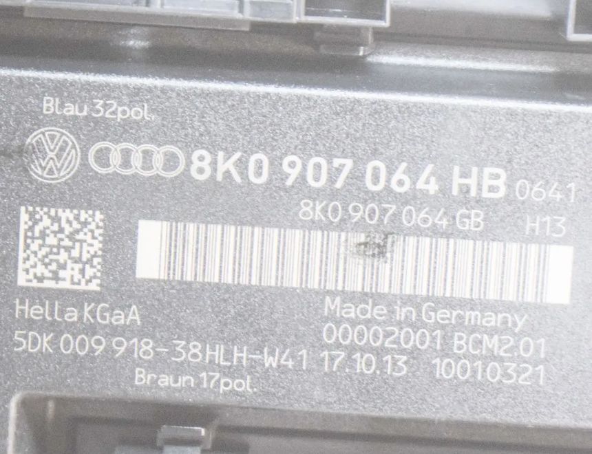 AUDI A5 Sportback 8T (2009-2011) Comfort Control Unit 5DK009918,8K0907064GB,8K0907064HB,8K0907064JJ,8K0907064KJ 12130782
