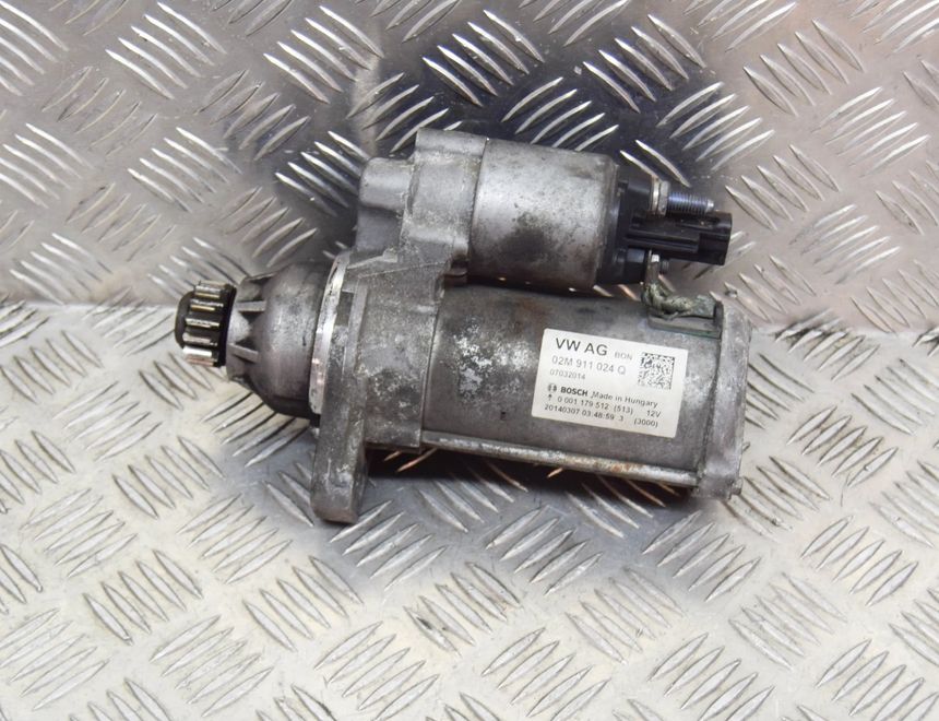 VOLKSWAGEN Golf R 7 generation (2013-2019) Starteris 0001179512,02M911024Q 12173628