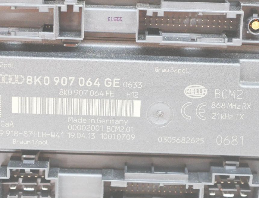 AUDI A4 B8/8K (2011-2016) Comfort Control Unit 5DK009918,8K0907064FE,8K0907064GE 13133465