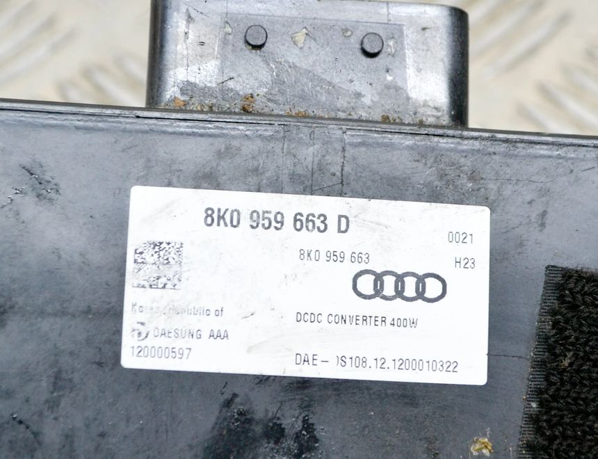 AUDI A6 C7/4G (2010-2020) Power Distribution Box 8K0959663D,8K0959663 13912146
