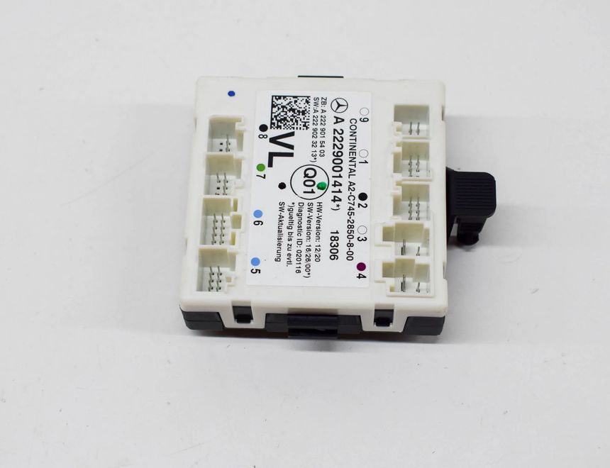 MERCEDES-BENZ GLC Coupe C253 (2016-2019) Front Left Door Control Unit A2229001414,A2229023213,A2229015403,A2-C745-2850-8-00 14198373
