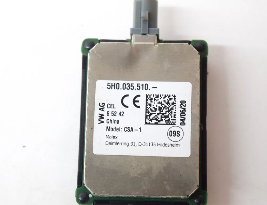 VOLKSWAGEN ID.3 1 generation (2019-2023) Антенный модуль 5H0035510 14357597
