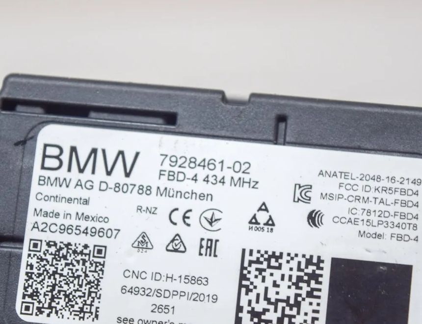 BMW 3 Series G20/G21/G28 (2018-2024) Citau veidu vadības bloki A2C96549607,7928461 14891093