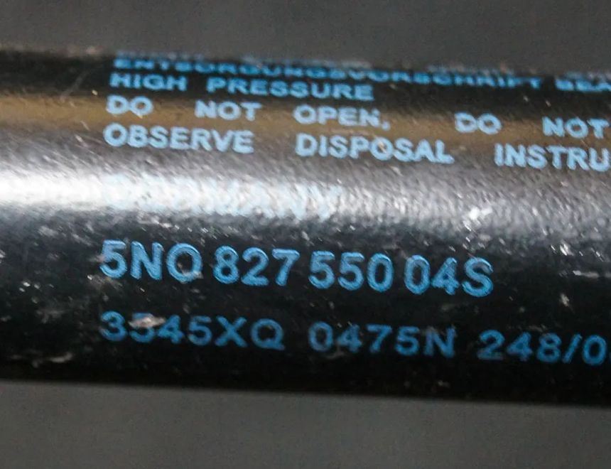 VOLKSWAGEN Tiguan 1 generation (2007-2017) Right Side Tailgate Gas Strut 5N0827550 1586171