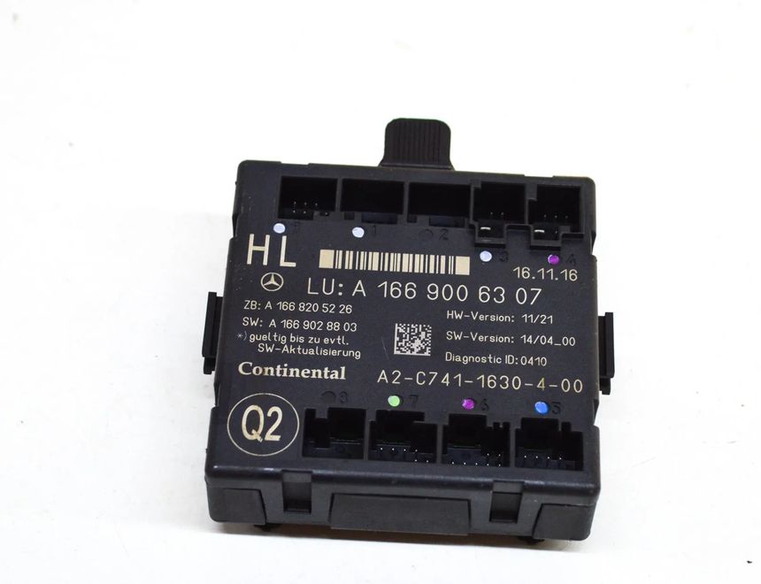 MERCEDES-BENZ GLE Coupe C292 (2015-2019) Блок управления дверей левый задний A1669028803,A1669006307,A1668205226 16854765