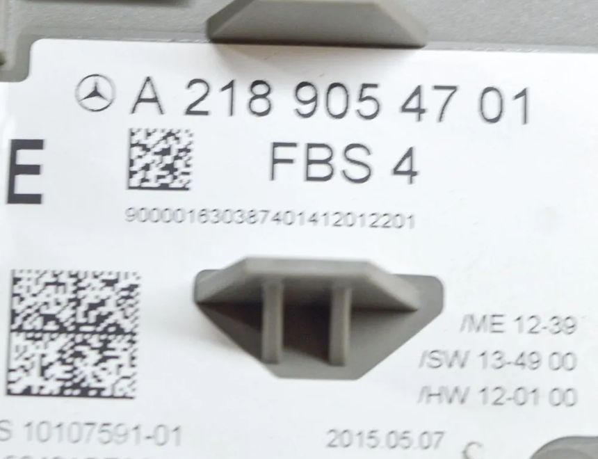 MERCEDES-BENZ E-Class W212/S212/C207/A207 (2009-2016) Замок зажигания A2189054701,10107591-01 17205231