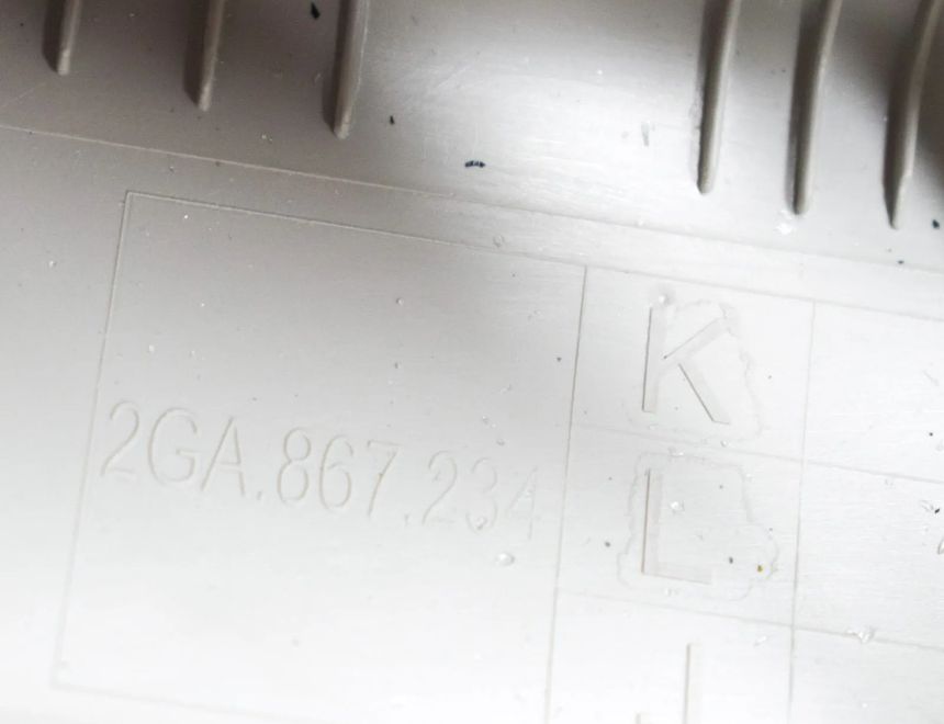 VOLKSWAGEN T-Roc 1 generation (2017-2024) Right A Pillar Trim 2GA867234L,2GA035411 17734293